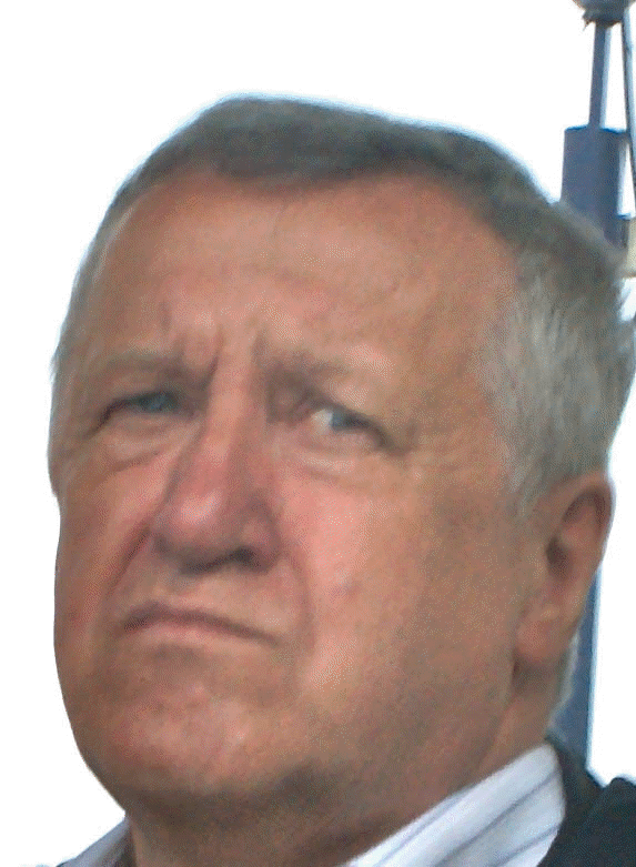 Image of Fr Melchior as he fails once more to attract more supporters to West Ham.