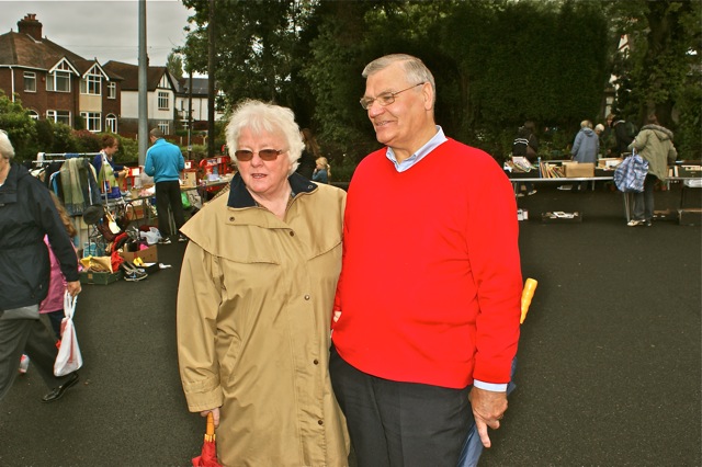 Image showing one of the many raincoats on show!